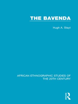 cover image of The Bavenda